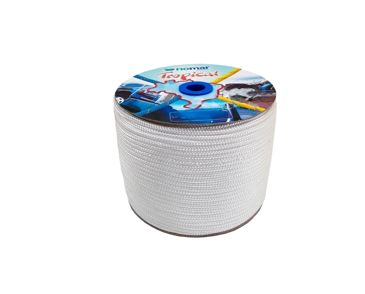 Corda PP Trançada Branca Riomar Tropical