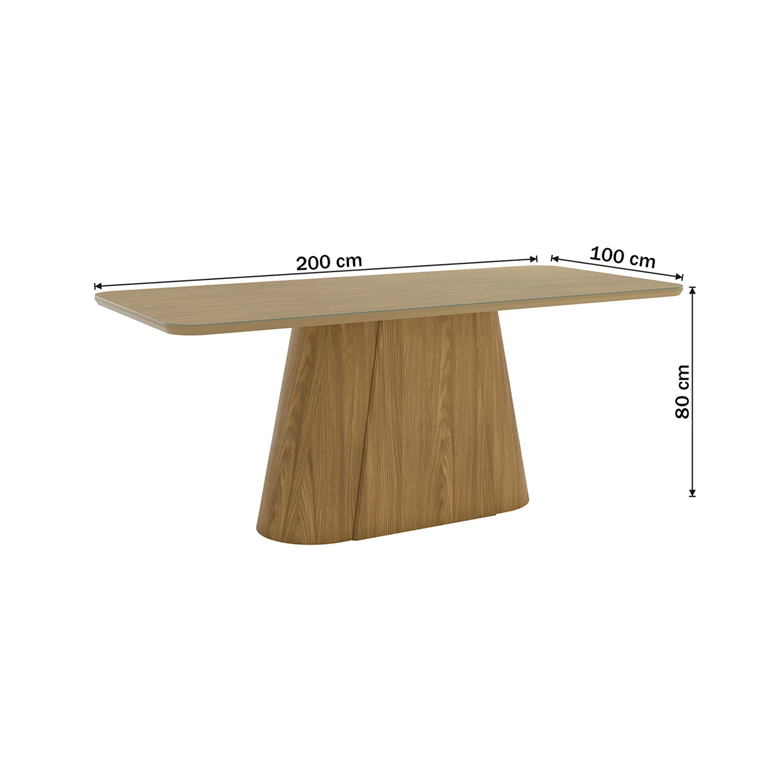 MESA HENN 2 METROS OLÍVIA SC122-128 NT