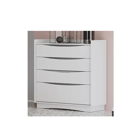 COMODA KAPPESBERG 3G 1 GAVETÃO M260 BRANCO/ NOGUEIRA