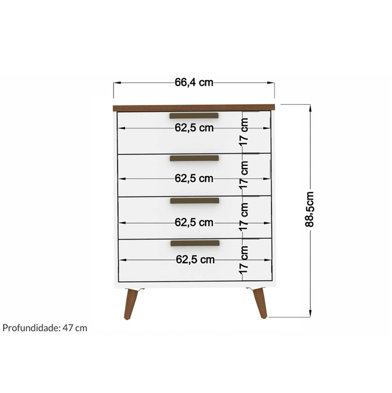 COMODA SANTOS ANDIRA NEW CONECT BTX/JTB