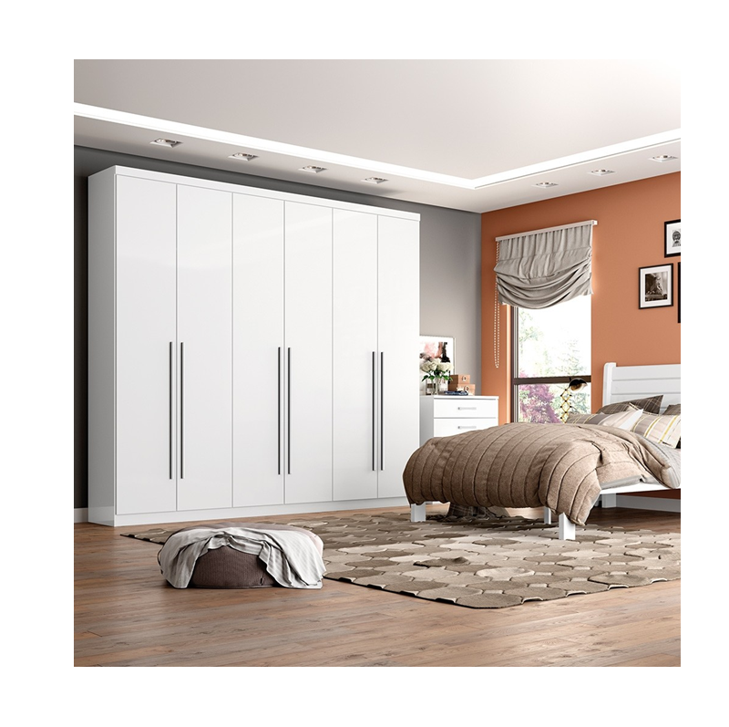 ROUPEIRO HENN 6 PORTAS JADE BRANCO D-139