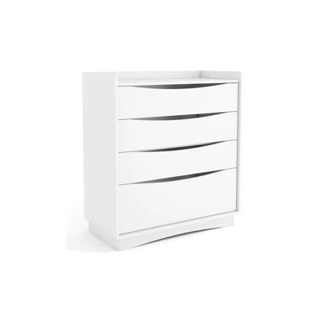 COMODA KAPPESBERG 3G 1 GAVETÃO M260 BRANCO/ NOGUEIRA